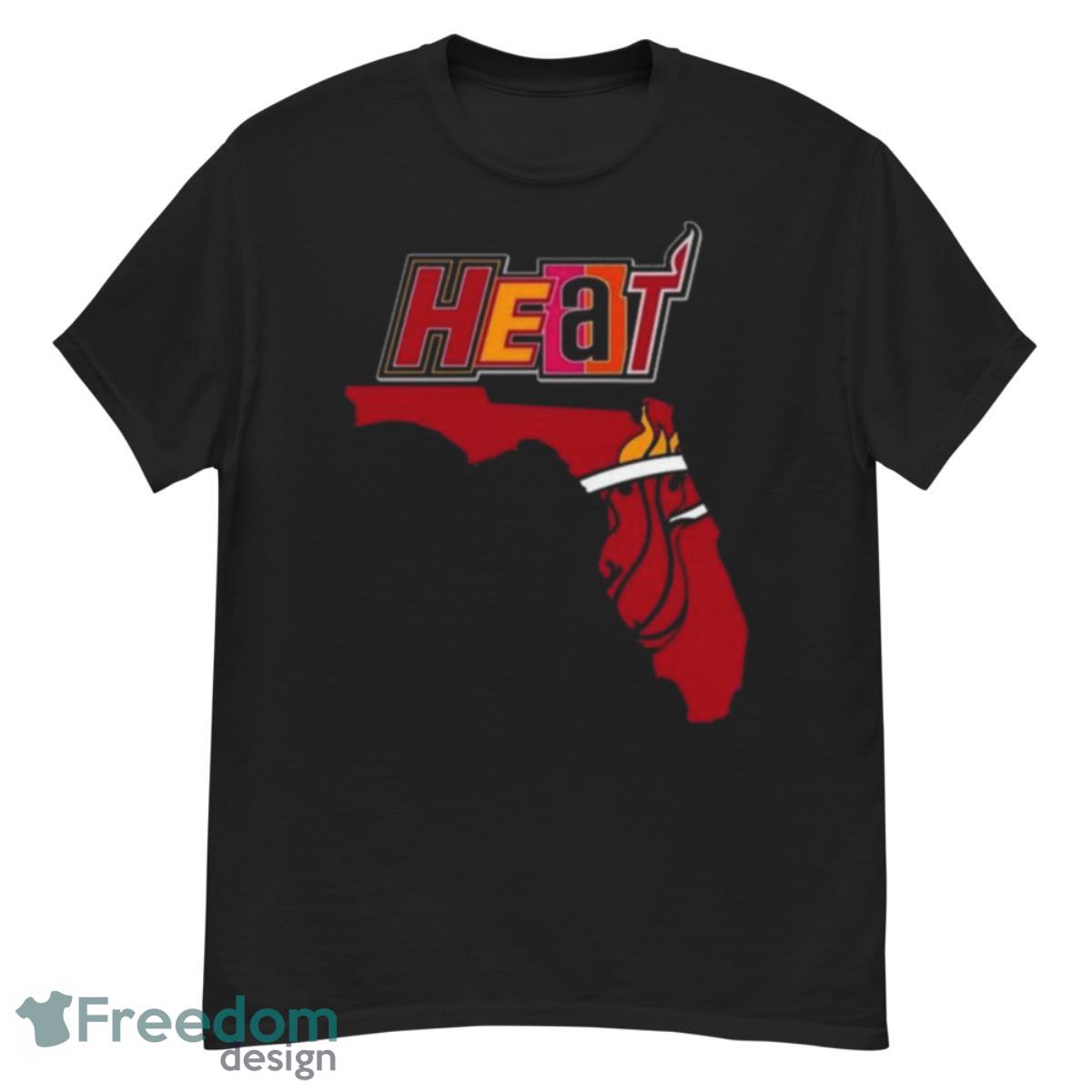 Miami Heat Basketball Map Logo 2023 Shirt - G500 Men’s Classic T-Shirt