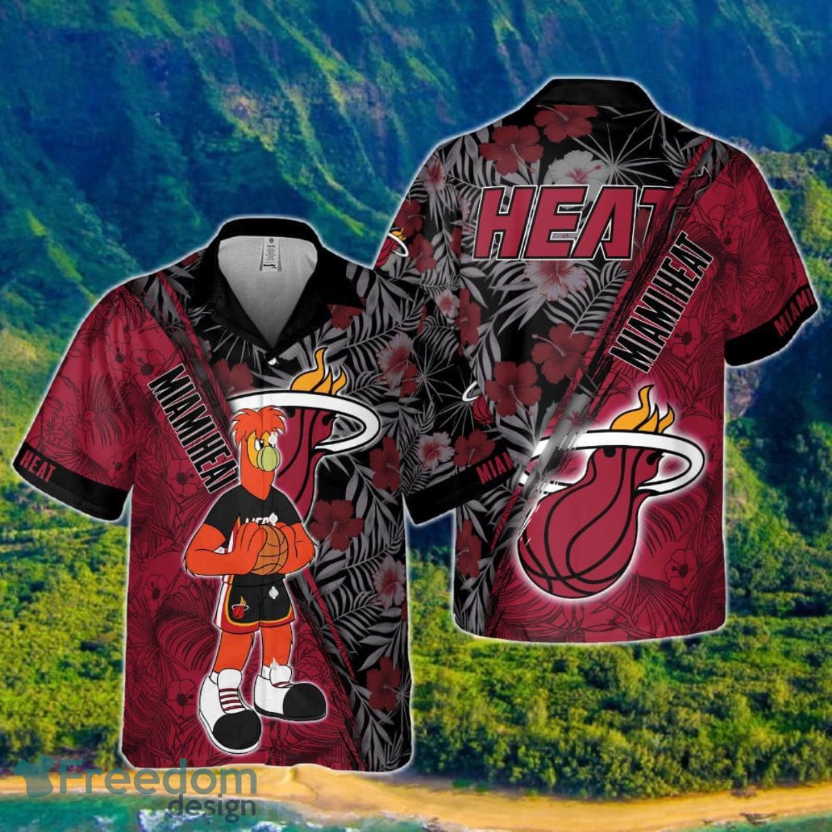 Miami Heat Polynesian Pattern National National Basketball