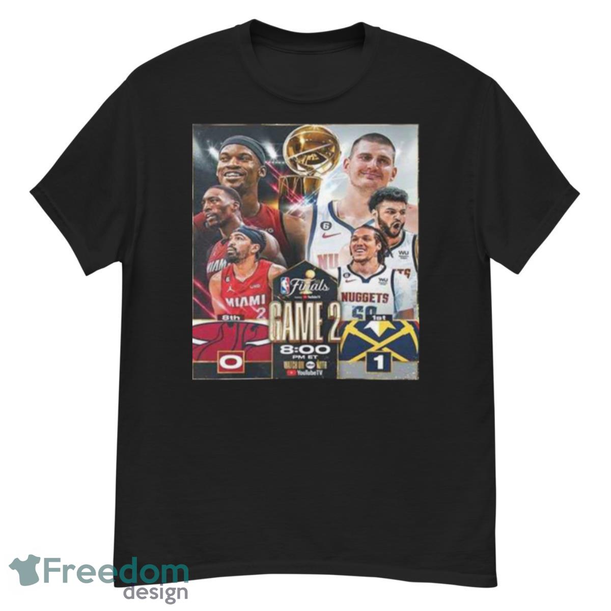 MIami Heat VS Denver Nuggets On Game2 InThe NBA Finals T Shirt - G500 Men’s Classic T-Shirt