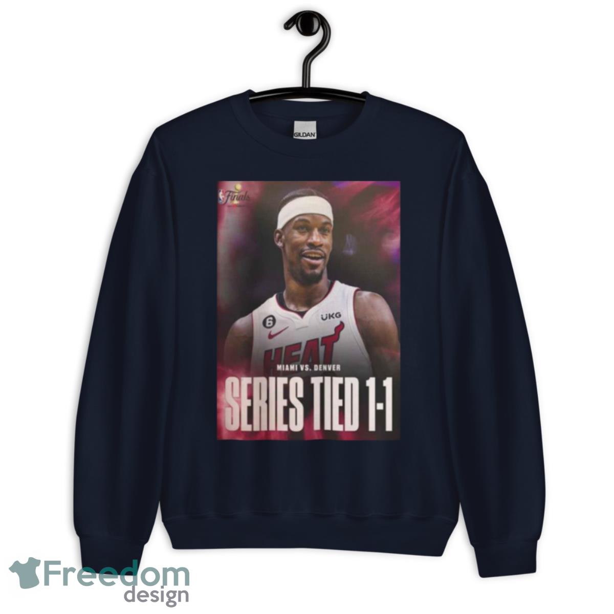 Miami Heat Winner On Game 1 1 In The NBA Finals T Shirt - Unisex Crewneck Sweatshirt-1