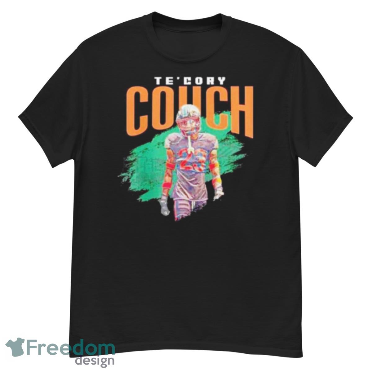 Miami Hurricanes Te’cory Couch Gametime Shirt - G500 Men’s Classic T-Shirt