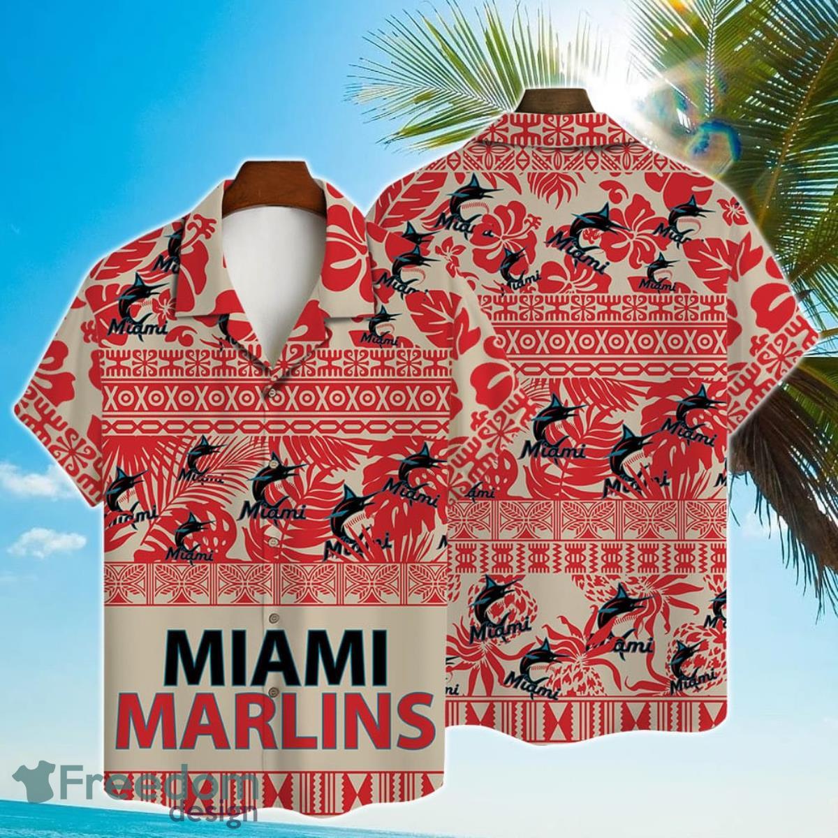 Miami Marlins Major League Baseball MLB 2023 AOP Hawaiian Shirt For Real Fans Product Photo 1