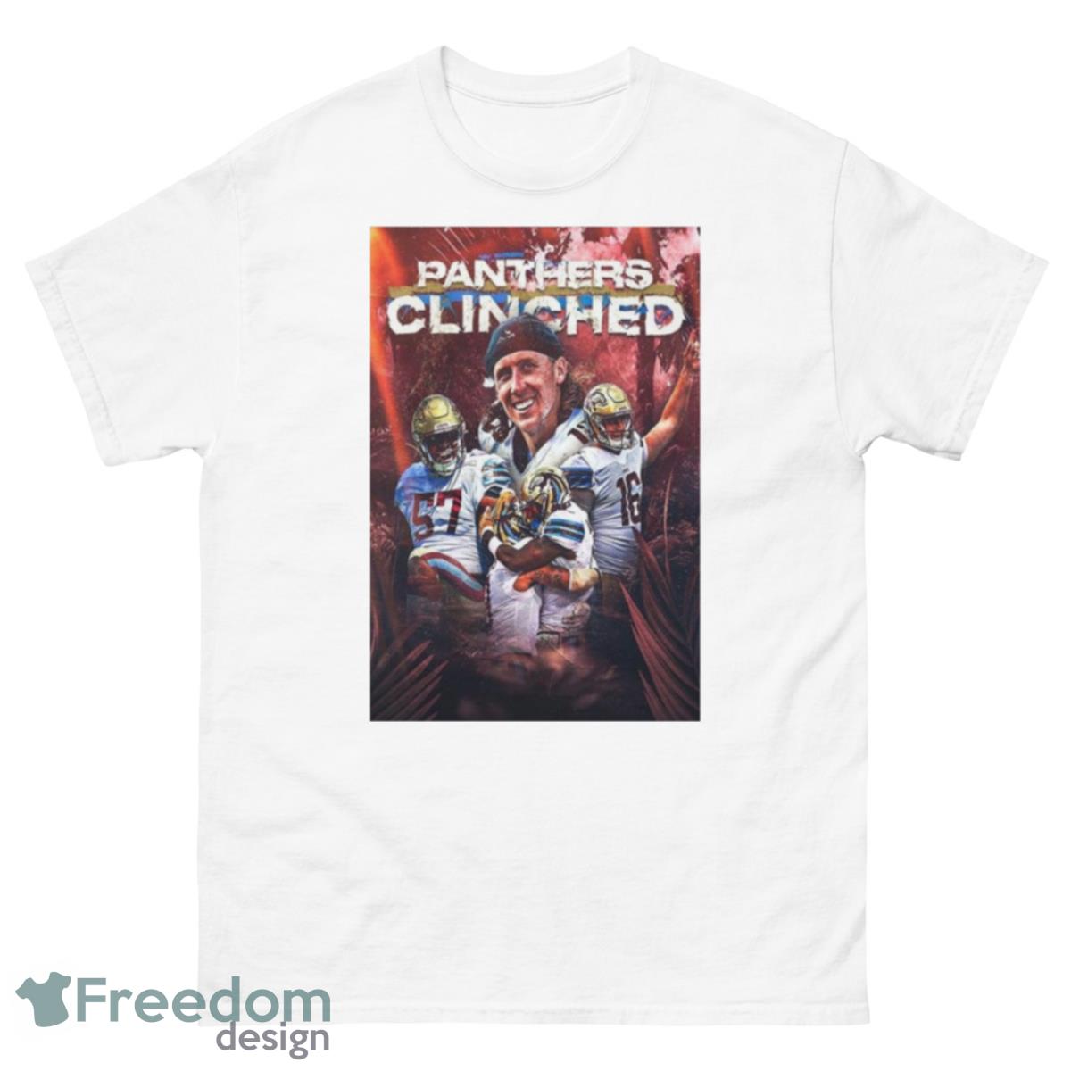 Michigan Panthers Clinched 2023 USFL Playoffs Shirt - 500 Men’s Classic Tee Gildan