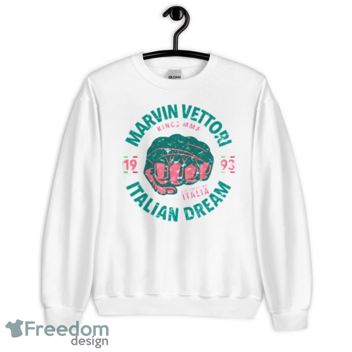 Middleweight Division Marvin Vettori The Italian Dream Shirt - Unisex Heavy Blend Crewneck Sweatshirt