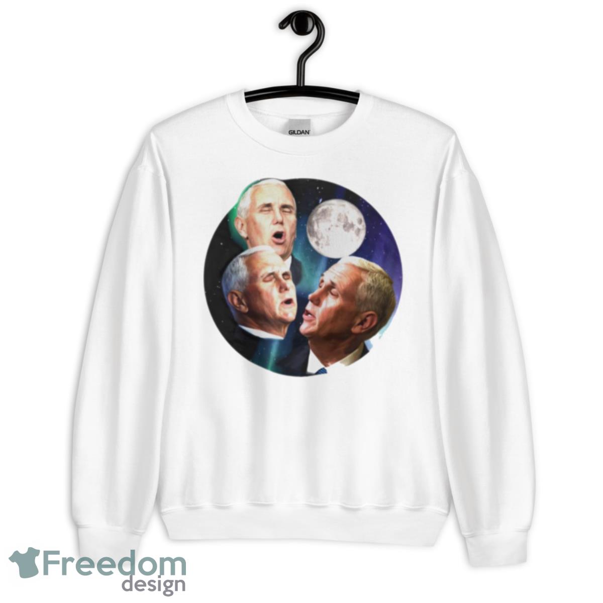 Mike Pence Three Pence moon T shirt - Unisex Heavy Blend Crewneck Sweatshirt