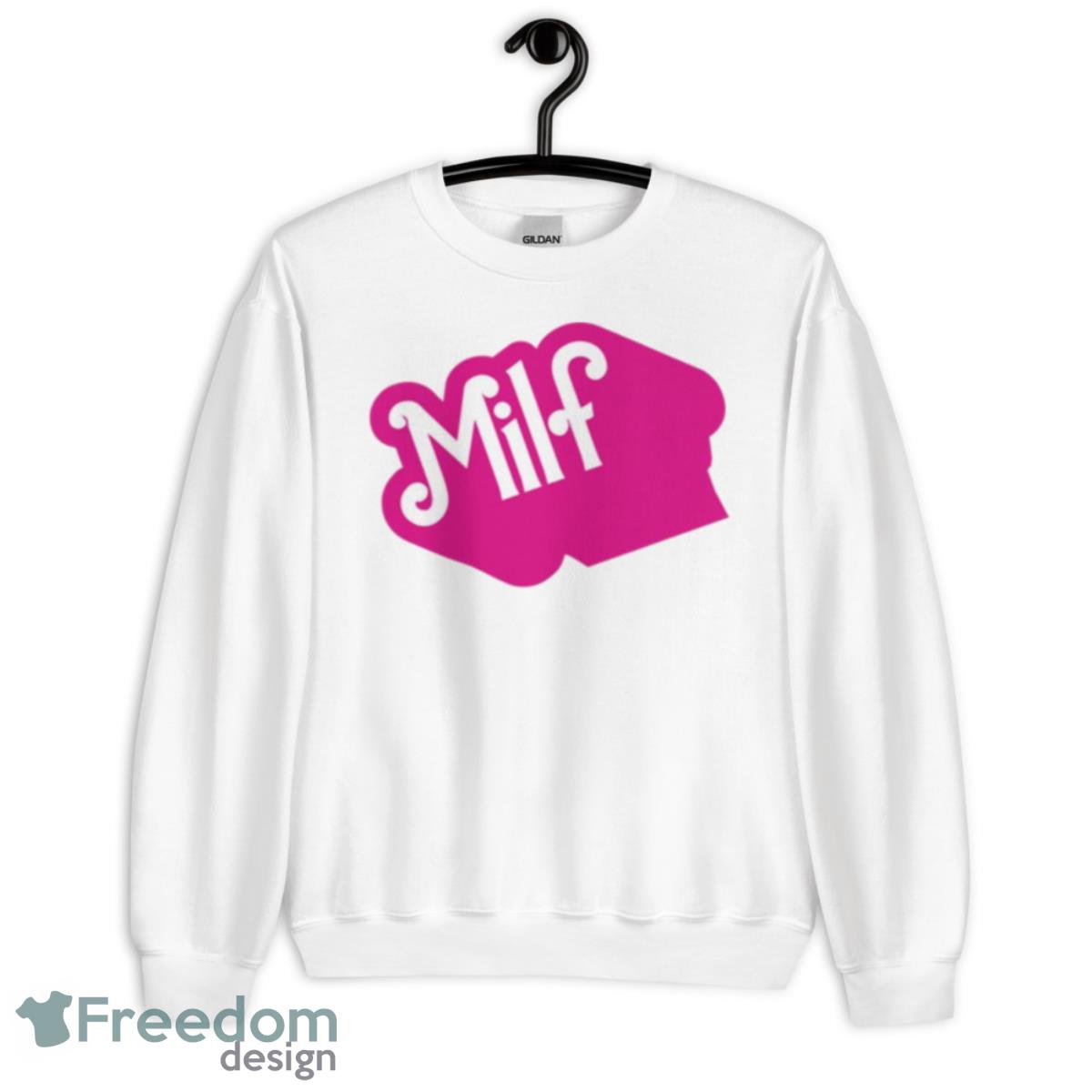 Milf Pink Barbie Movie 2023 Shirt - Unisex Heavy Blend Crewneck Sweatshirt