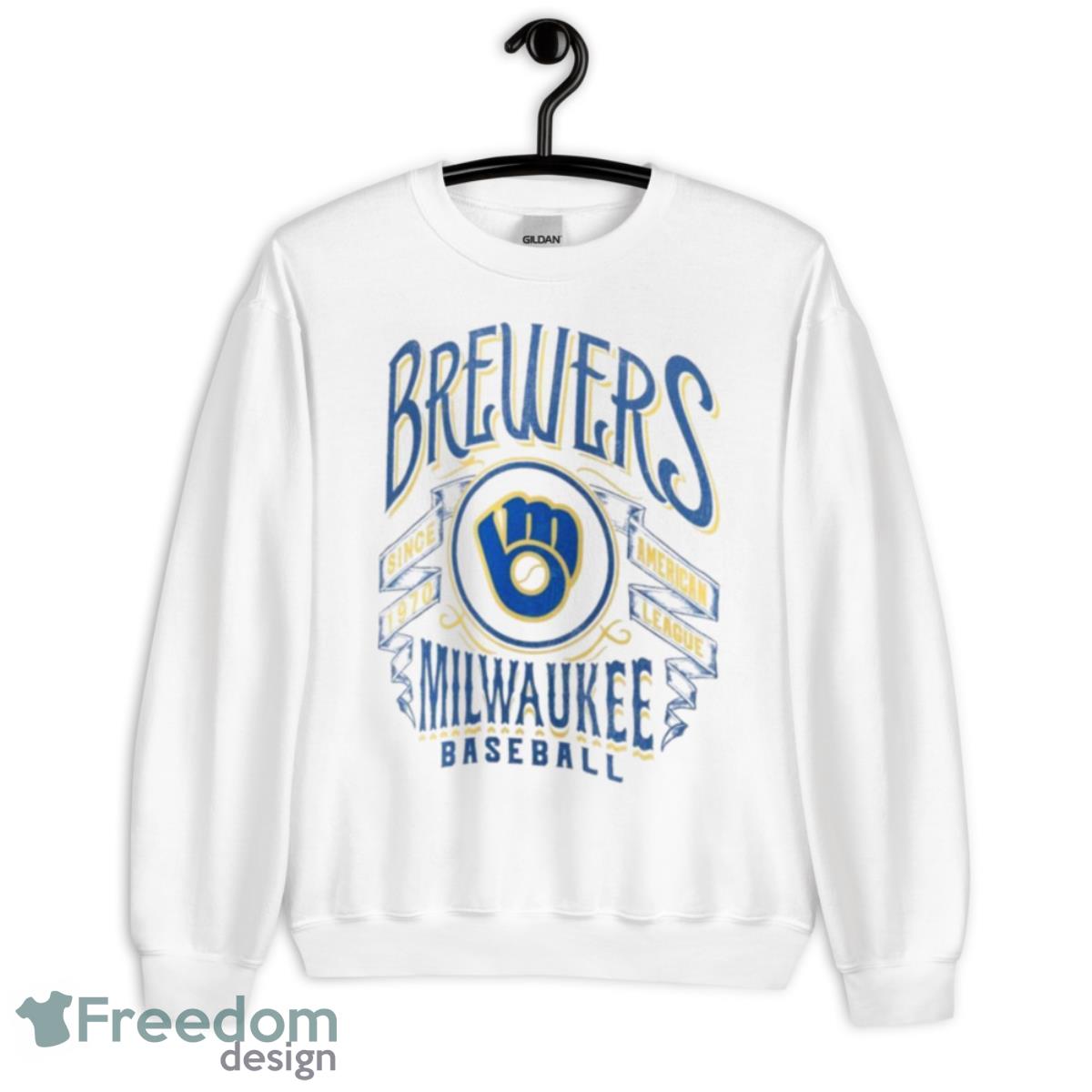 Milwaukee Brewers Darius Rucker Collection Rock 2023 shirt - Unisex Heavy Blend Crewneck Sweatshirt