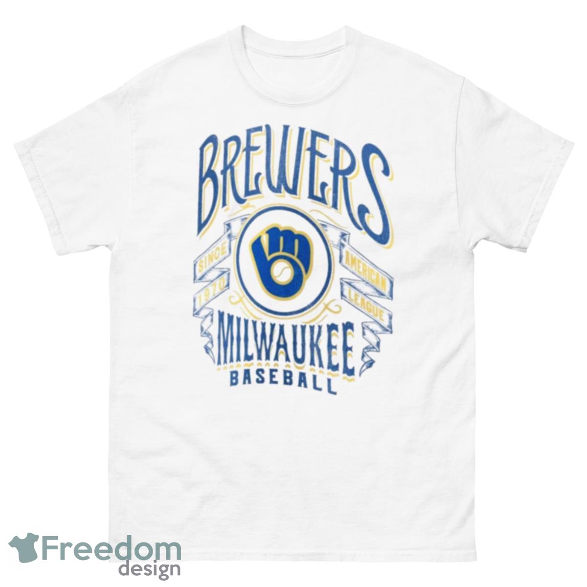 Milwaukee Brewers Darius Rucker Collection Rock 2023 shirt - 500 Men’s Classic Tee Gildan