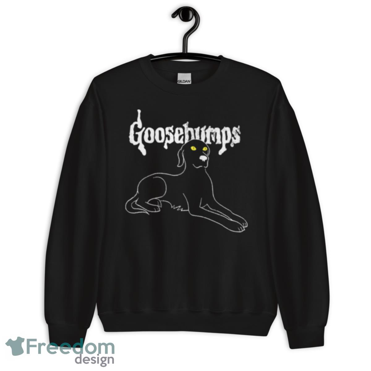 Minimalist Goosebumps Dog Shirt - Unisex Crewneck Sweatshirt Minimalist Goosebumps Dog Shirt - Unisex Crewneck Sweatshirt