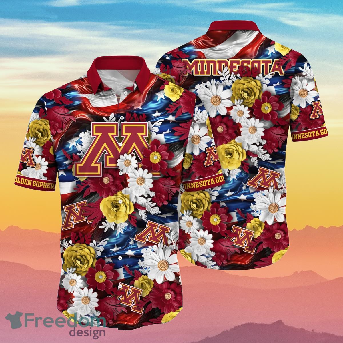 Minnesota Twins MLB Hawaiian Shirt 4th Of July Independence Day Ideal Gift  For Men And Women Fans