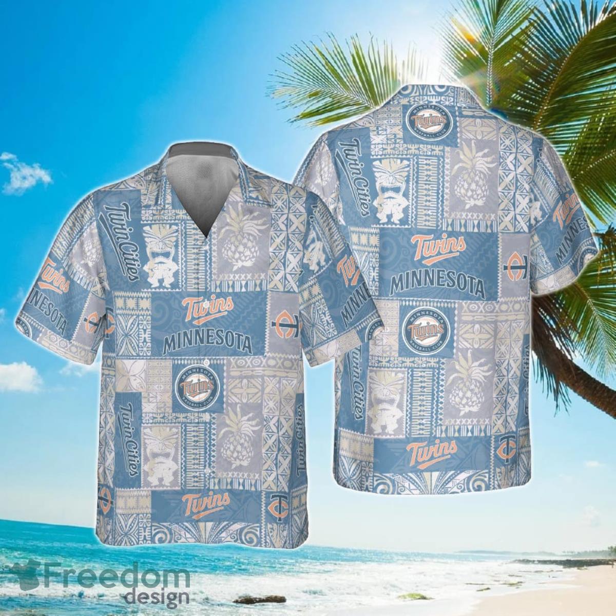 Minnesota Twins Major League Baseball 2023 Hawaiian Shirt - Freedomdesign