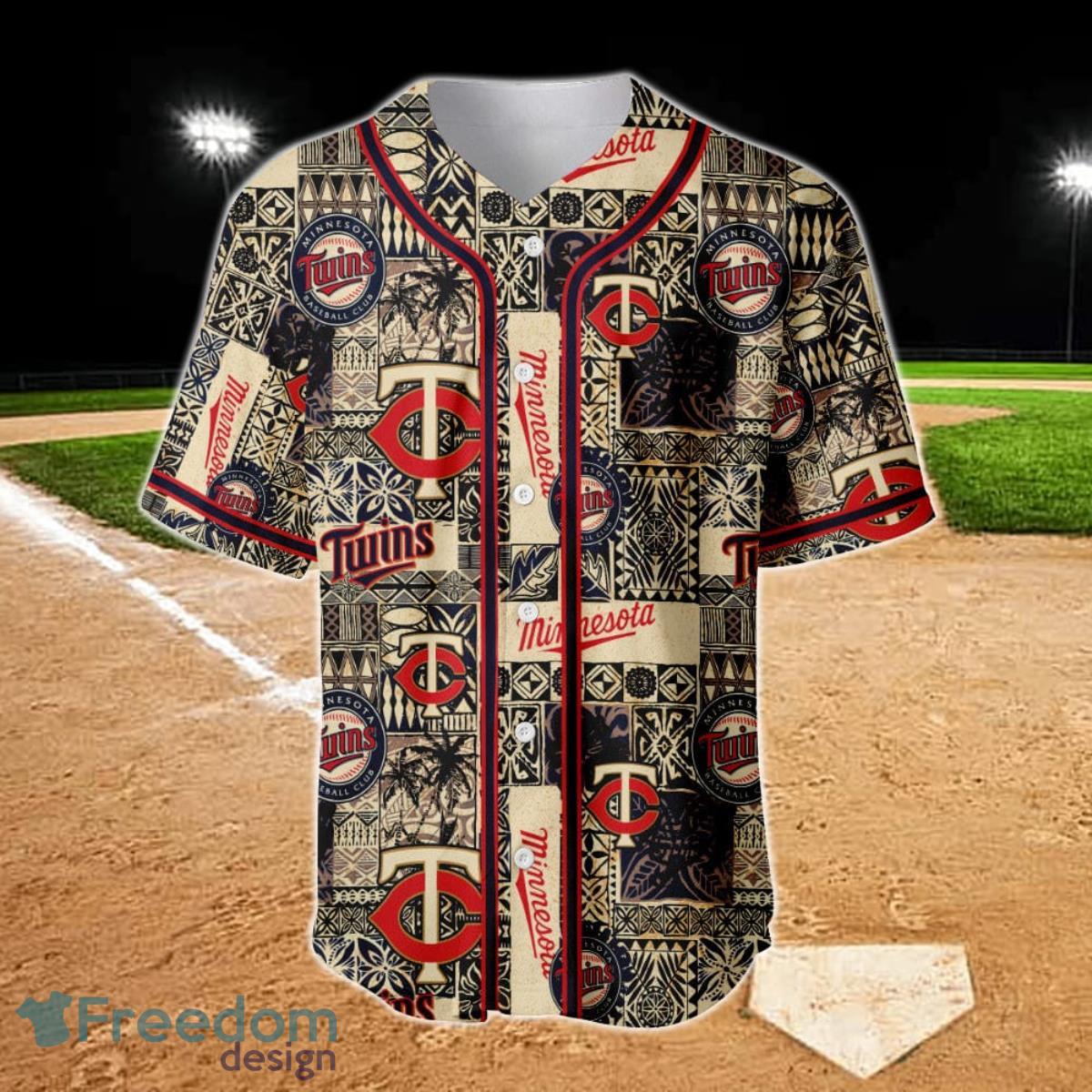 Minnesota Twins Major League Baseball AOP Baseball Jersey Product Photo 2