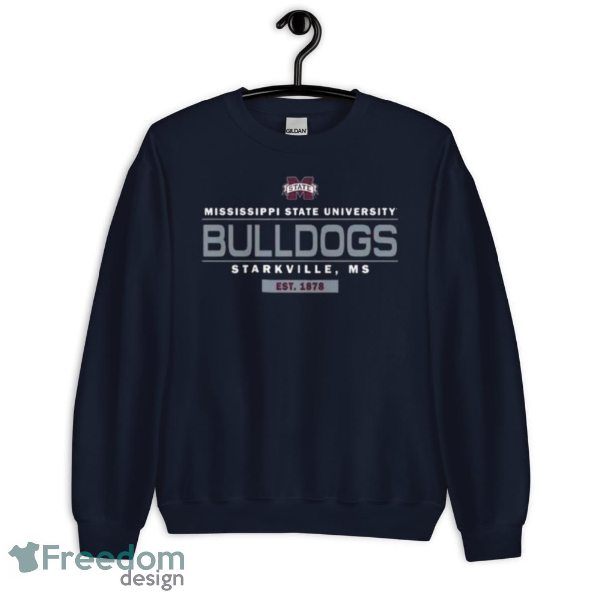 Mississippi State University Bulldogs Starkville Ms Shirt - Unisex Crewneck Sweatshirt-1