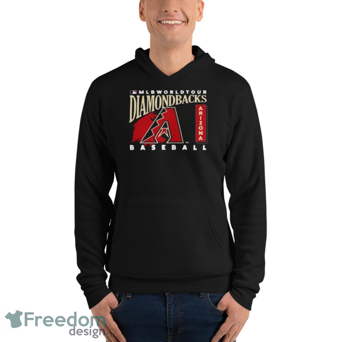 MLB World Tour Arizona Diamondbacks Baseball Logo 2023 Shirt - Unisex Fleece Pullover Hoodie MLB World Tour Arizona Diamondbacks Baseball Logo 2023 Shirt - Unisex Fleece Pullover Hoodie