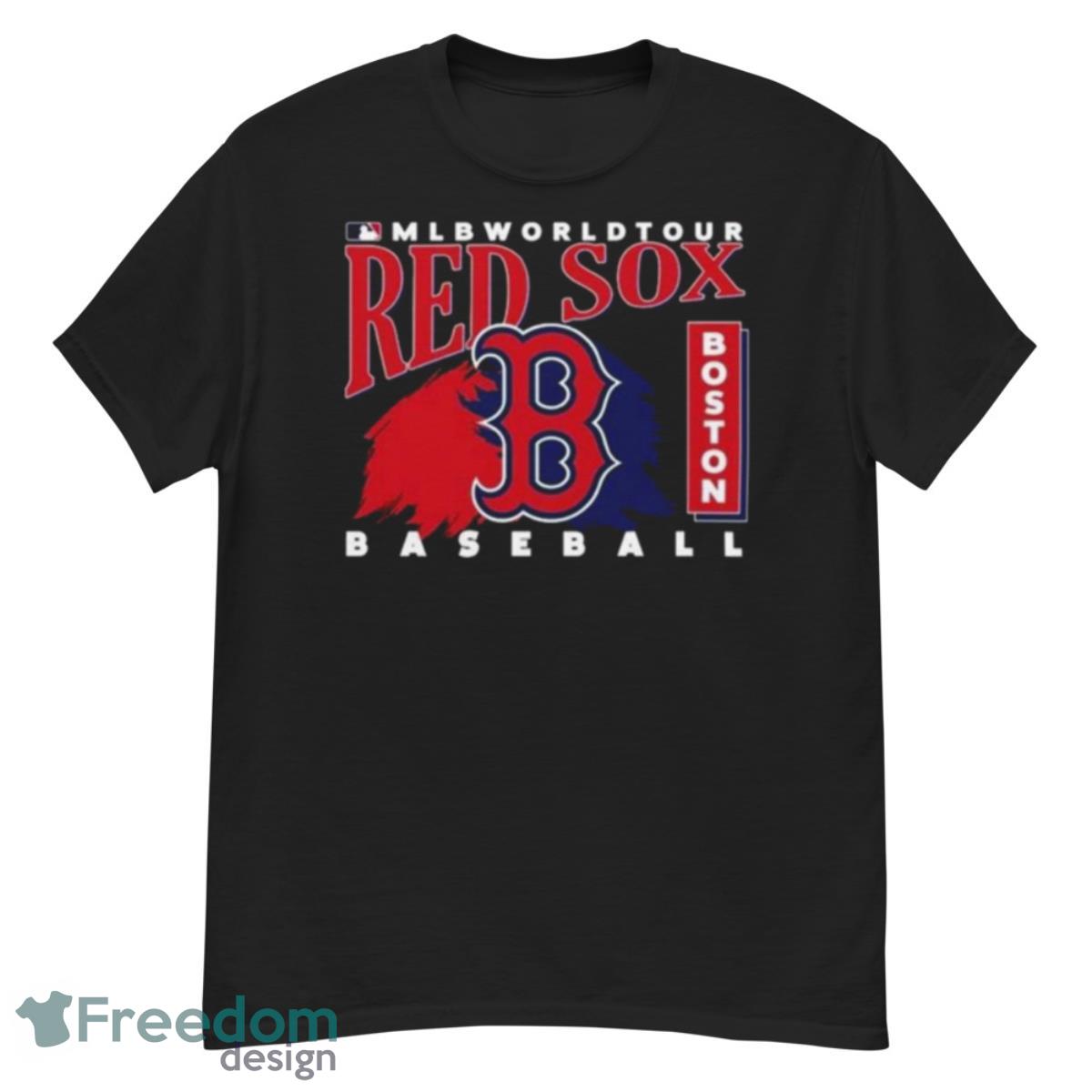 MLB World Tour Boston Red Sox Baseball Logo 2023 Shirt - G500 Men’s Classic T-Shirt