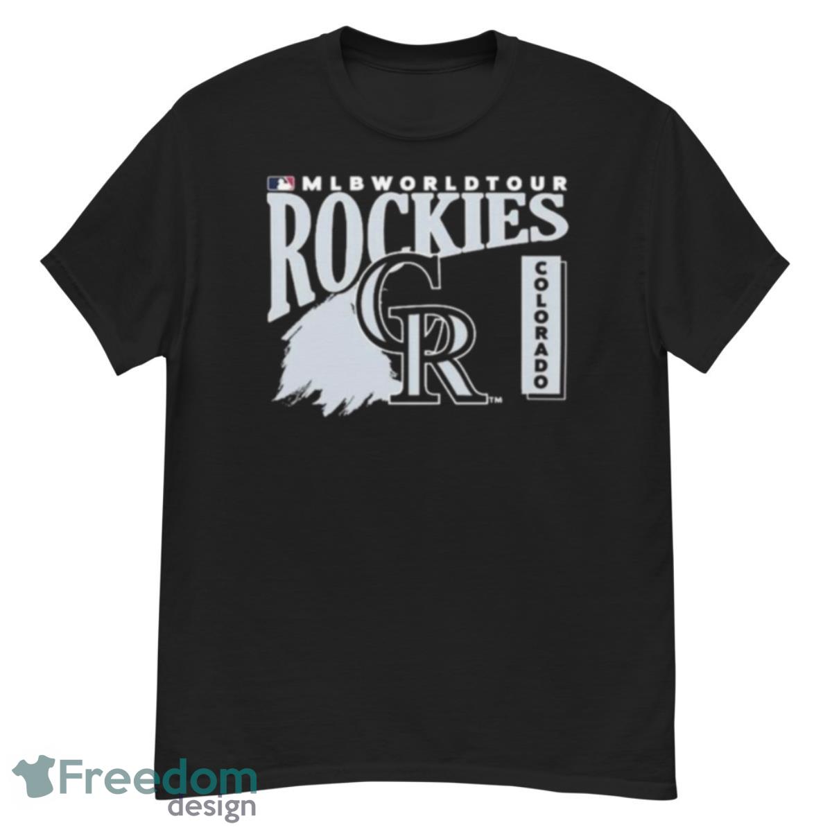 MLB World Tour Colorado Rockies Baseball Logo 2023 Shirt - G500 Men’s Classic T-Shirt