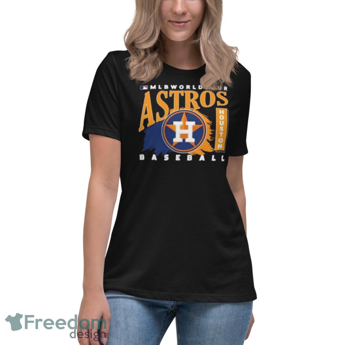 mlb world tour houston astros baseball logo 2023 shirt - Freedomdesign