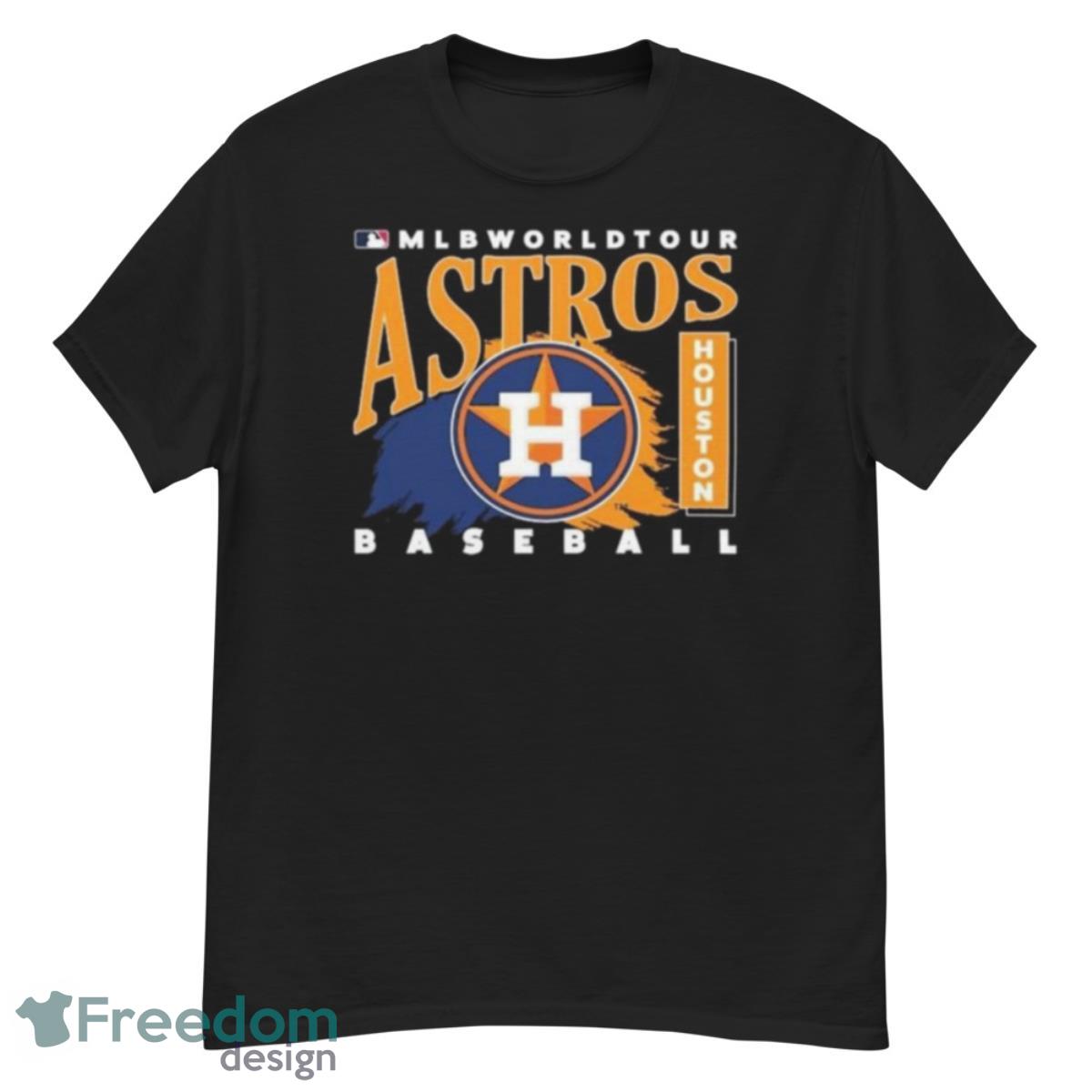 mlb world tour houston astros baseball logo 2023 shirt - Freedomdesign