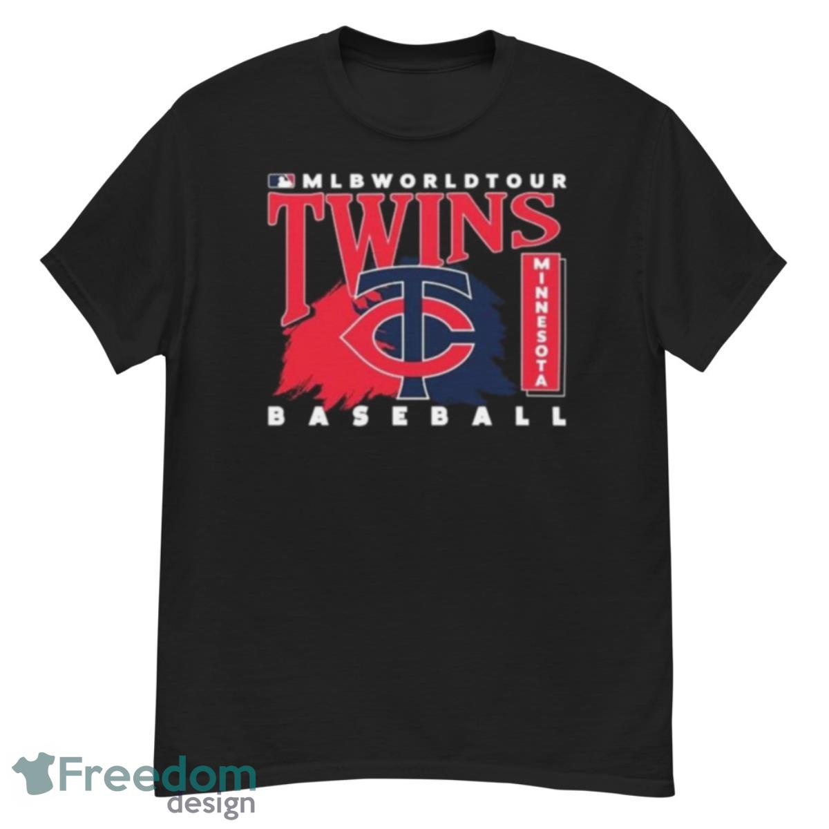 MLB World Tour Minnesota Twins Baseball Logo 2023 Shirt - G500 Men’s Classic T-Shirt