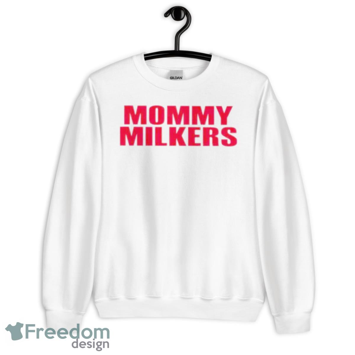 Mommy Milkers Shirt - Unisex Heavy Blend Crewneck Sweatshirt