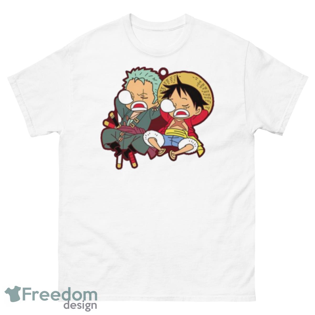Monkey D Luffy Wanted Anime Ute One Piee Shirt - 500 Men’s Classic Tee Gildan