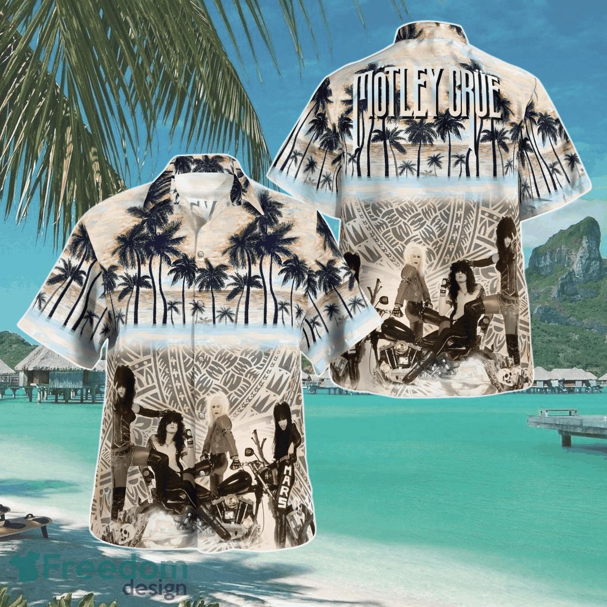 Motley Crue Tribal Tropical Hawaii Shirt Aloha Shirt For Men Women Product Photo 1