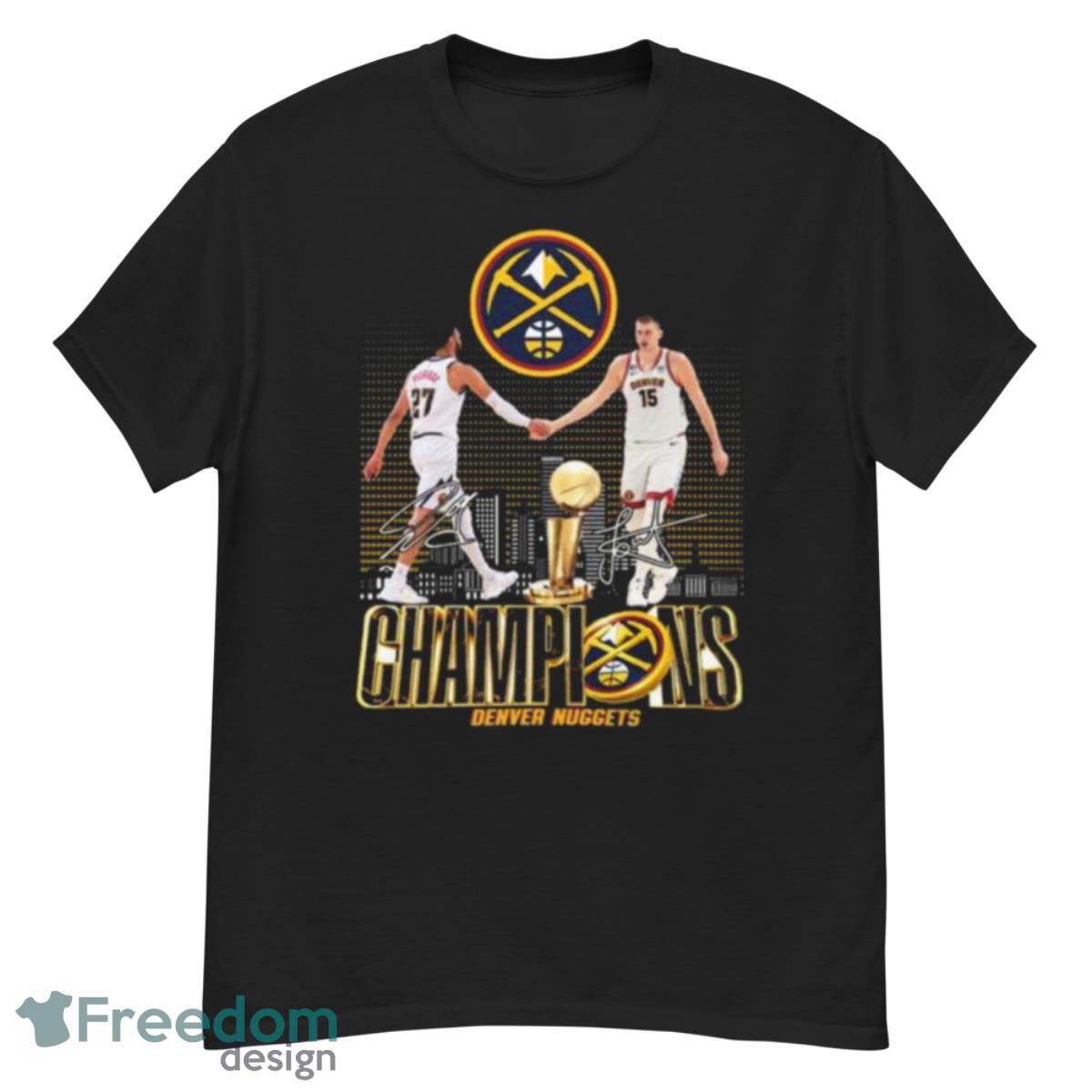 Murray Jokic MVP NBA Champions Denver Nuggets 2023 Shirt - G500 Men’s Classic T-Shirt