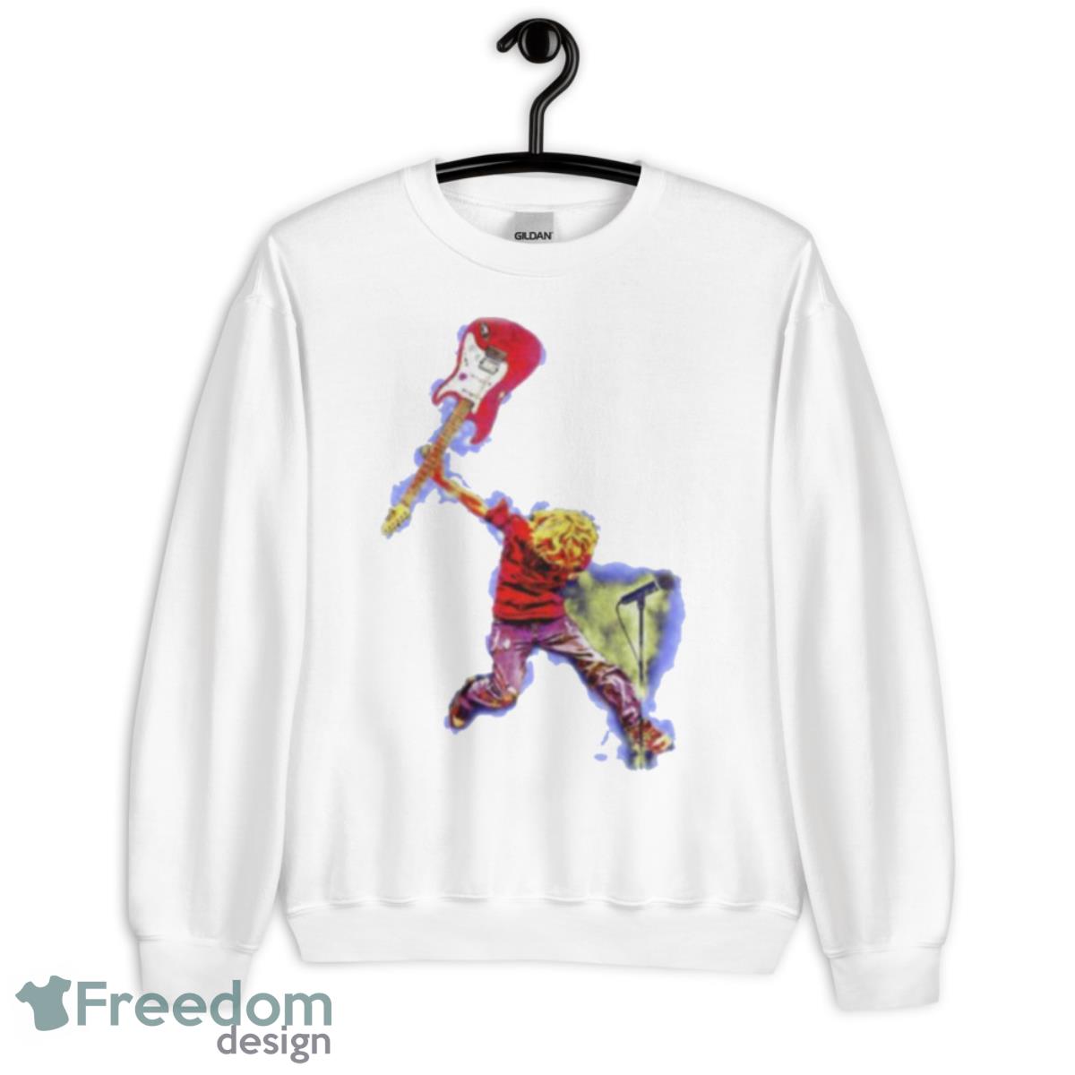 Music Attraction Kurt Cobain Shirt - Unisex Heavy Blend Crewneck Sweatshirt