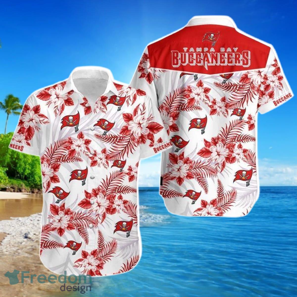 National Football League Tampa Bay Buccaneers Hawaiian Shirt For Men Women Product Photo 1