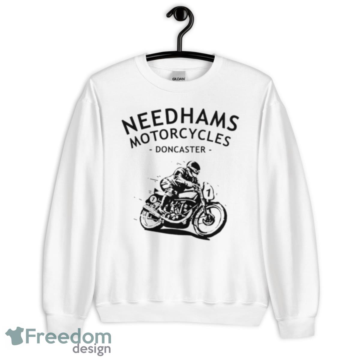 Needhams Motorcycles Doncaster Shirt image Needhams Motorcycles Doncaster Shirt - Unisex Heavy Blend Crewneck Sweatshirt