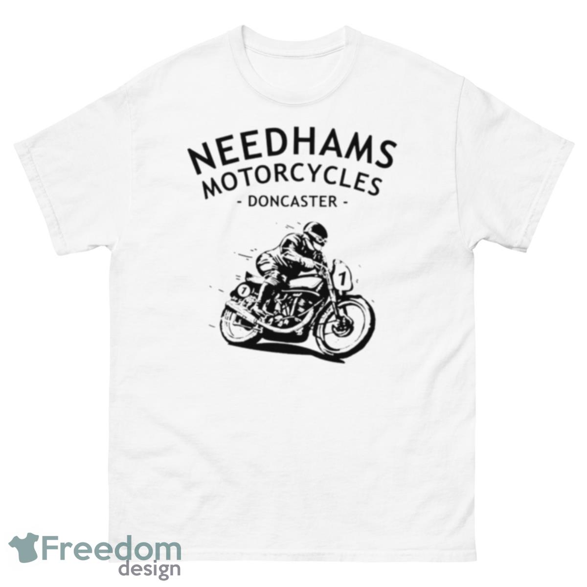 Needhams Motorcycles Doncaster Shirt - 500 Men’s Classic Tee Gildan Needhams Motorcycles Doncaster Shirt - 500 Men’s Classic Tee Gildan