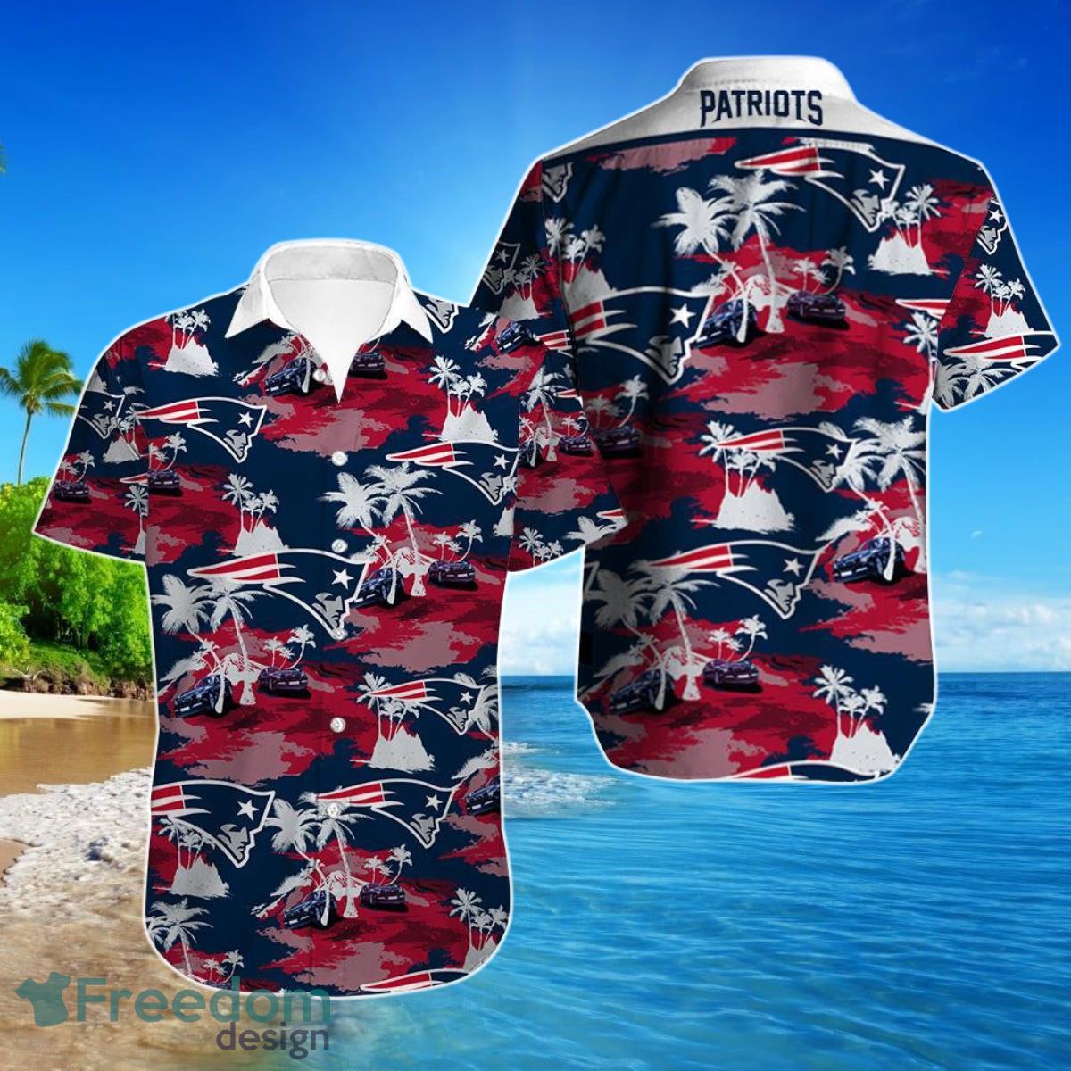 New England Patriots Hawaiian Shirt For Men Women Gift Product Photo 1