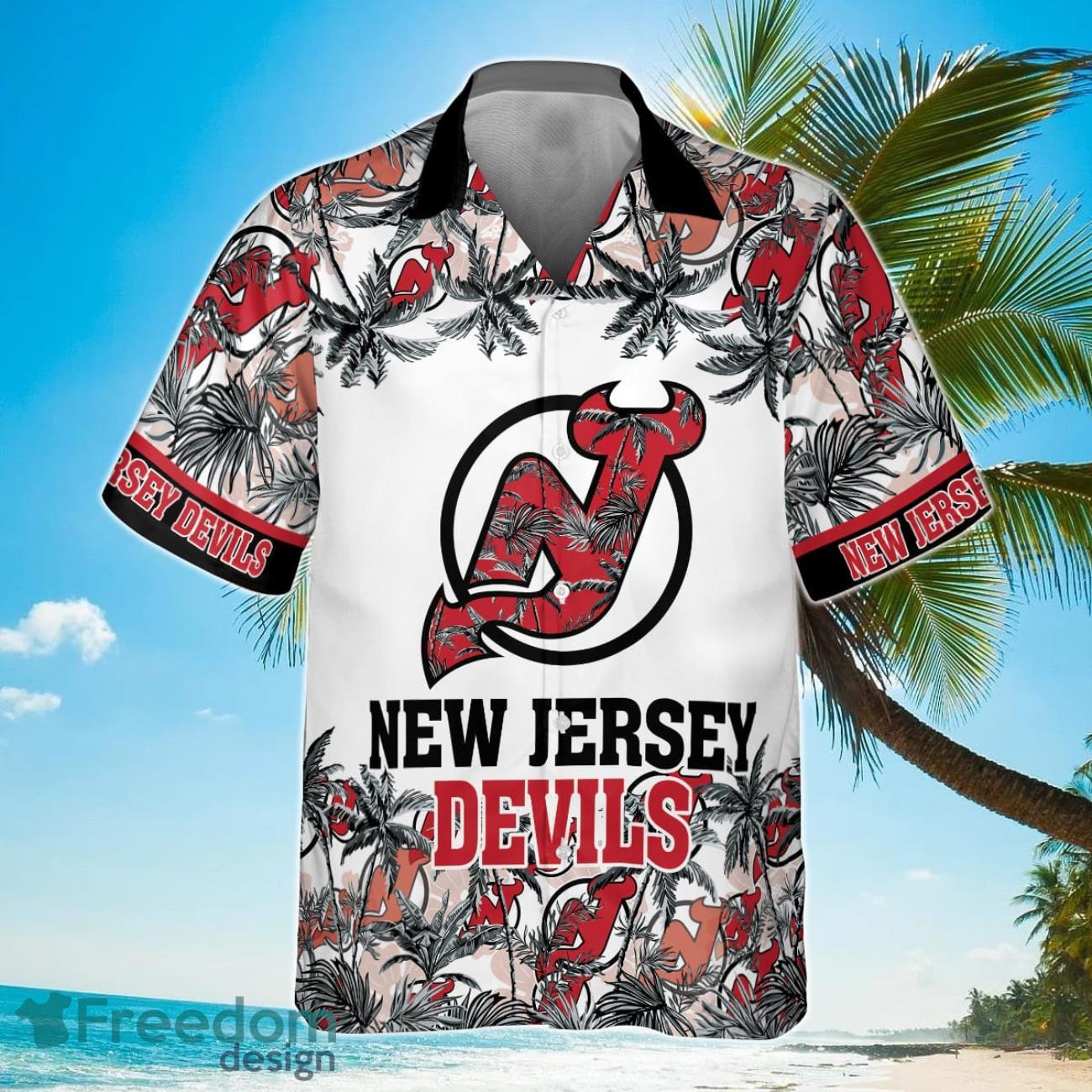 New Jersey Devils National Hockey League 2023 Hawaiian Shirt Product Photo 2