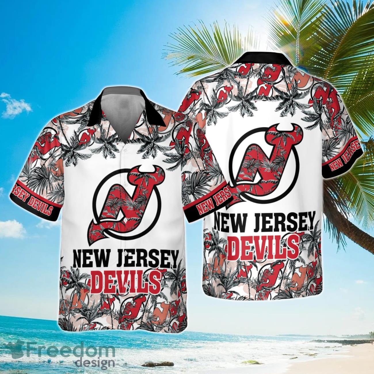 New Jersey Devils National Hockey League 2023 Hawaiian Shirt Product Photo 1