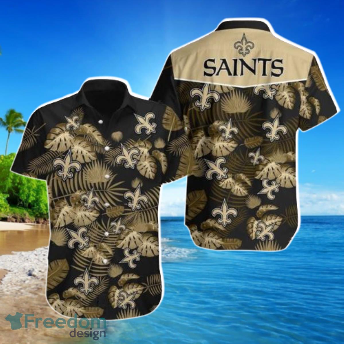 New Orleans Saints Football Hawaiian Shirt Style Gift For Men Women Product Photo 1