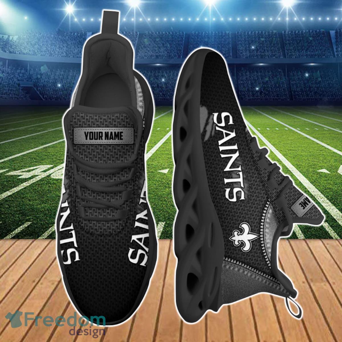 New Orleans Saints NFL Clunky Max Soul Shoes Custom Name Special Gift For Fans Product Photo 2