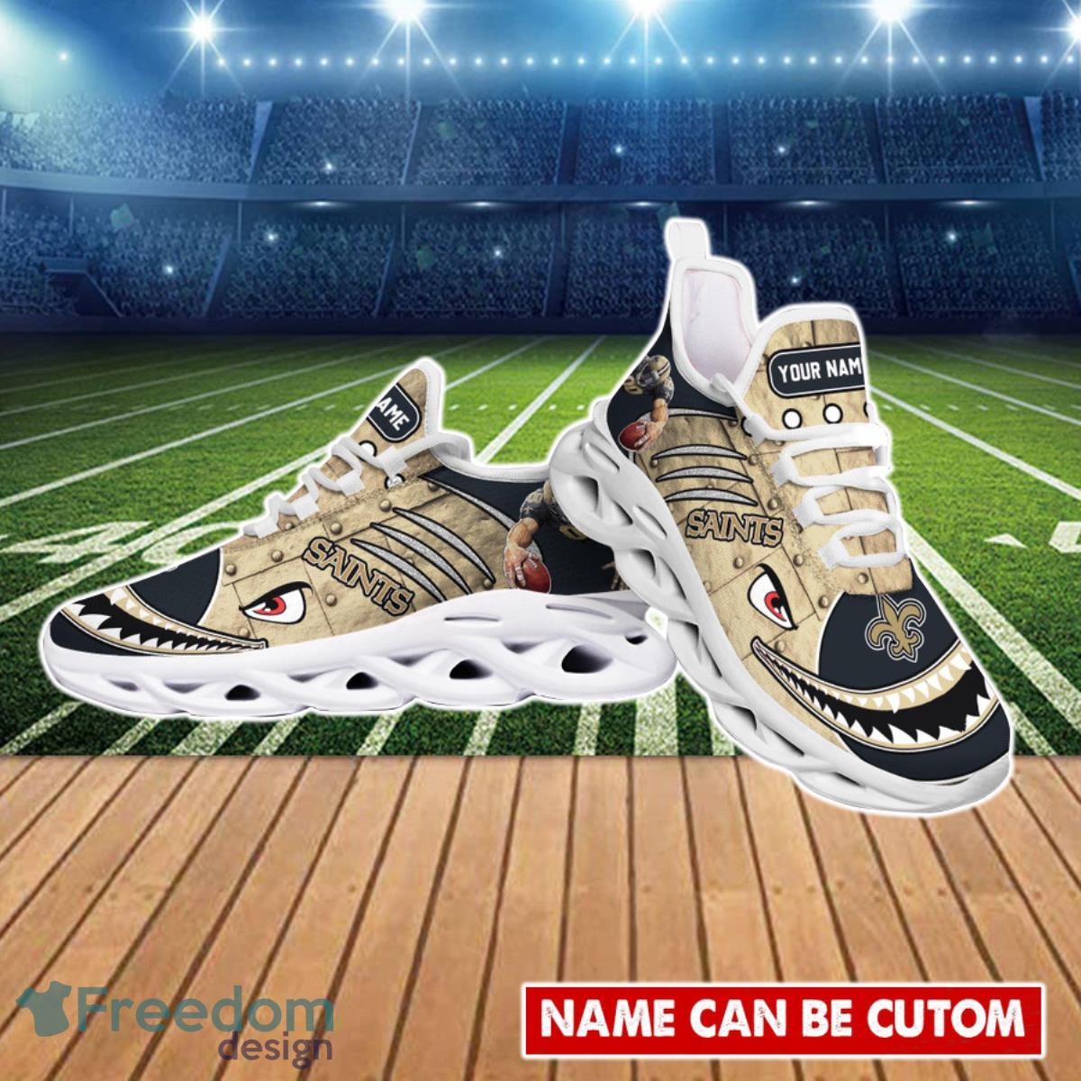 NFL New Orleans Saints Custom Name Limited Edition Max Soul Shoes Gift For  Fans Sport