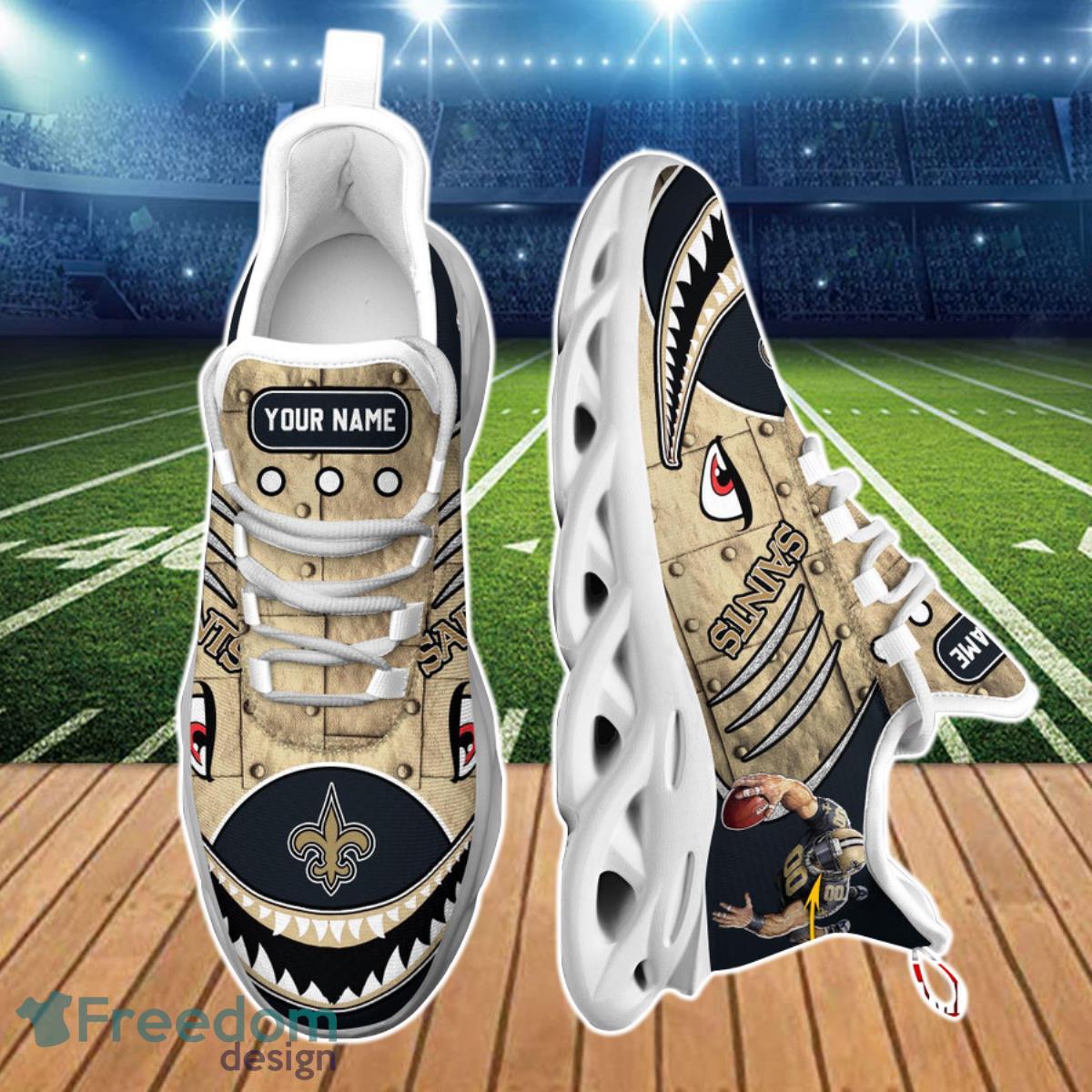 New Orleans Saints Custom Name Air Jordan 11 Sneakers For Fans -  Freedomdesign