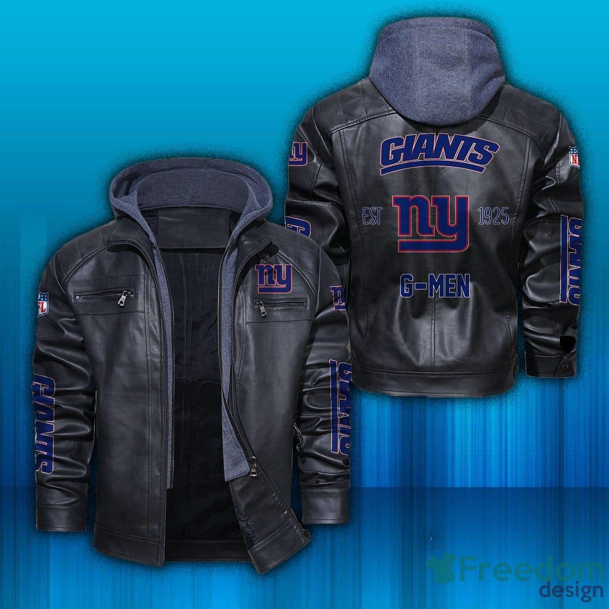 NFL New York Giants Men's Rain Jacket 1/3 Zip Large