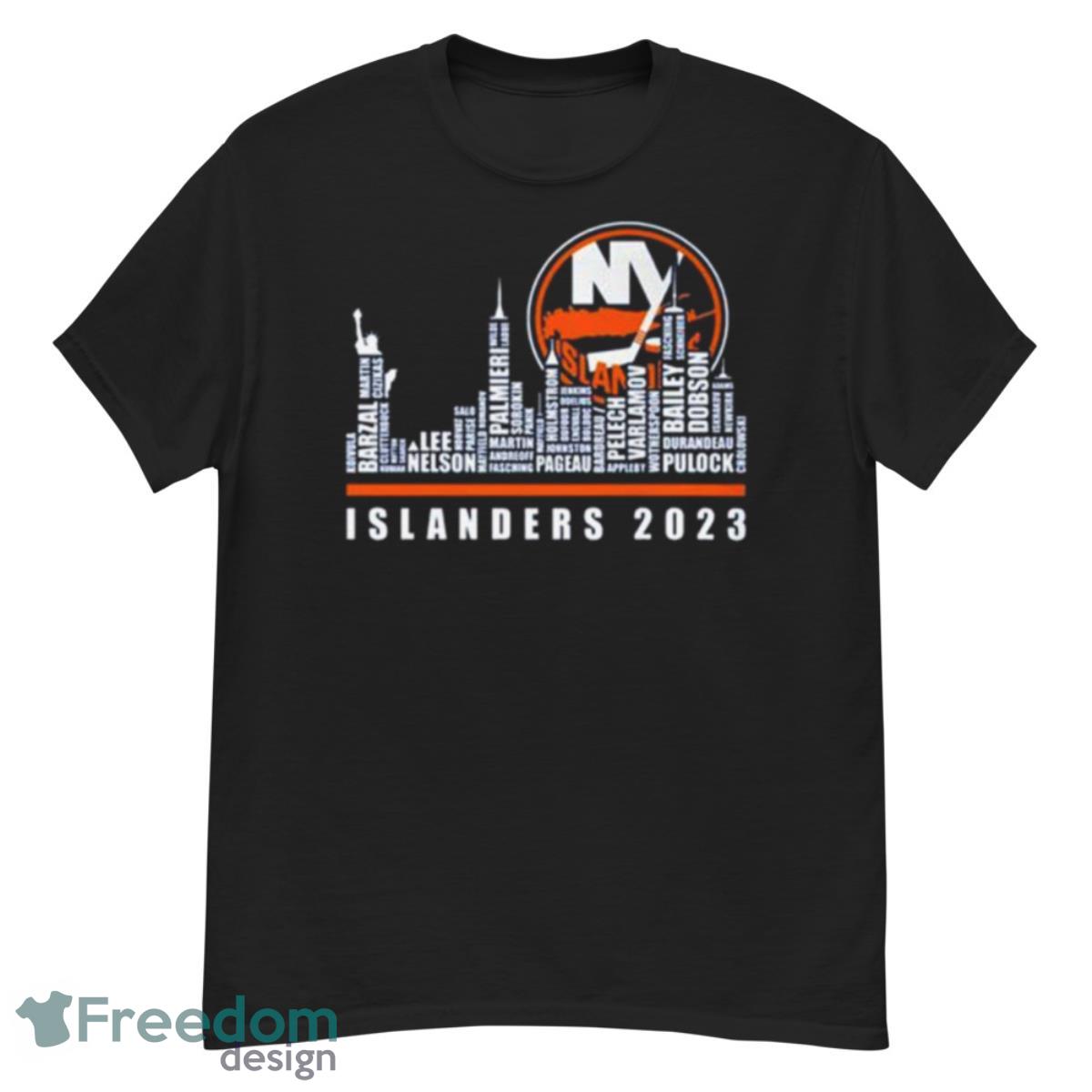 New York Islanders 2023 Season Team Players Names In City Shirt - G500 Men’s Classic T-Shirt