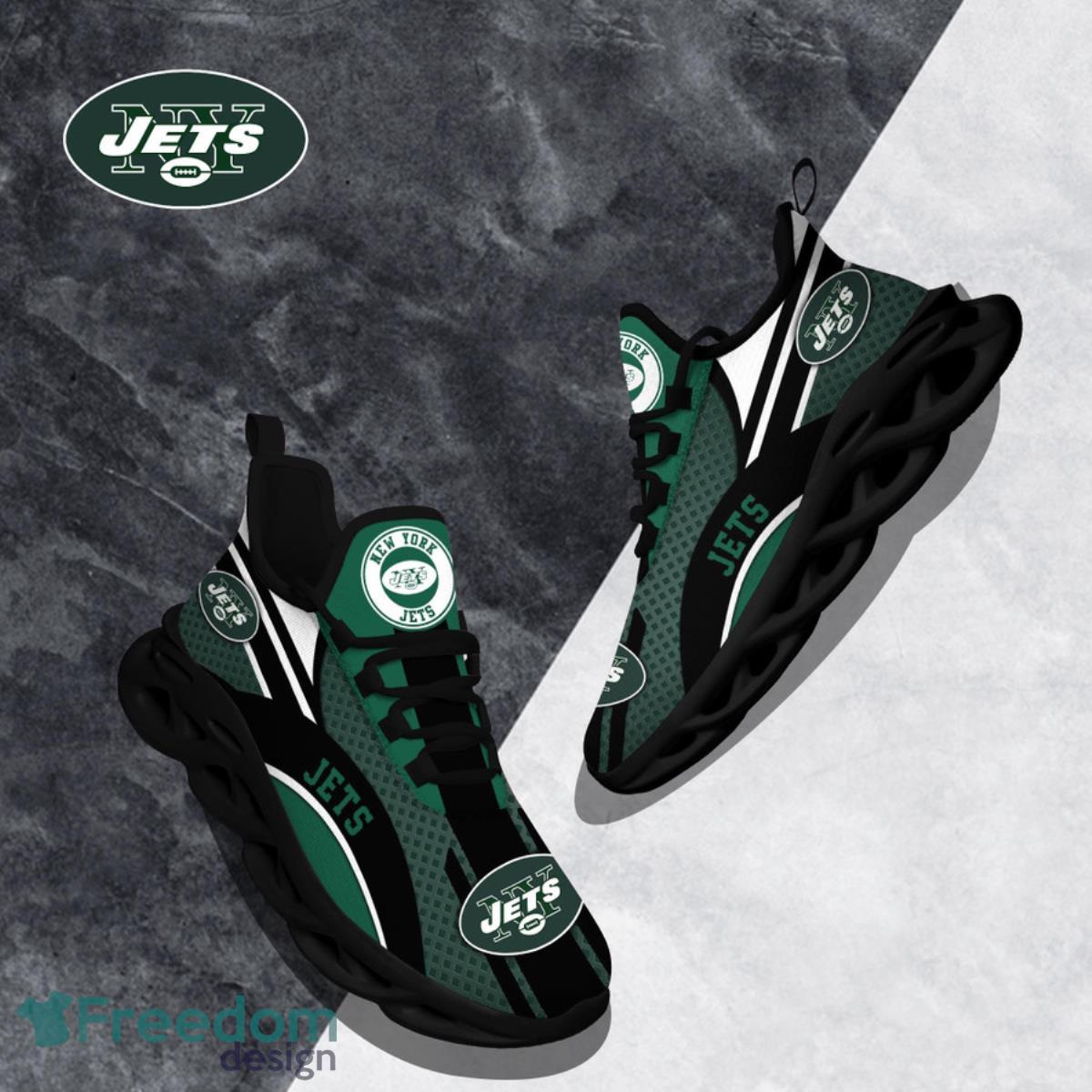 New York Jets NFL Clunky Max Soul Shoes Custom Name Special Gift For Men And Women Fans Product Photo 1