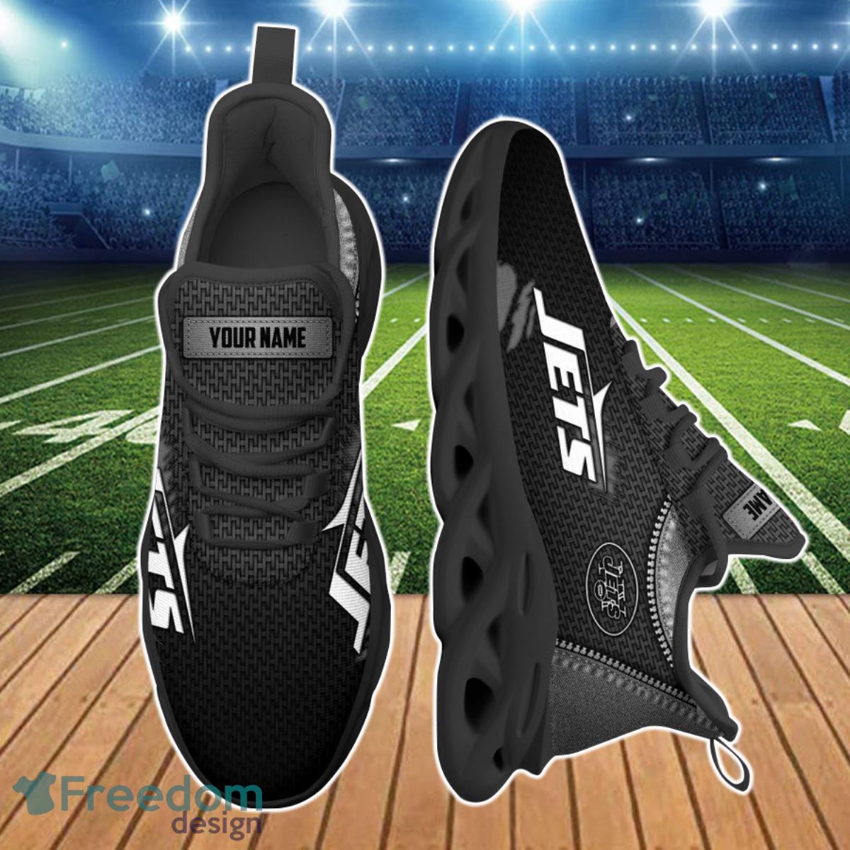 New York Jets NFL Clunky Max Soul Shoes Custom Name Unique Gift For Real Fans Product Photo 2