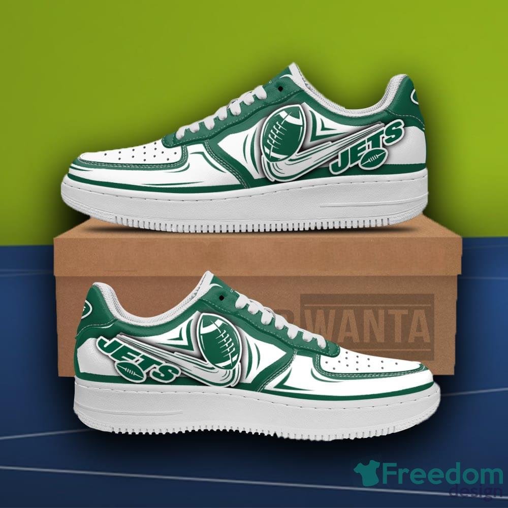 HOT New York Jets shoes Custom Air Force Sneakers for fans