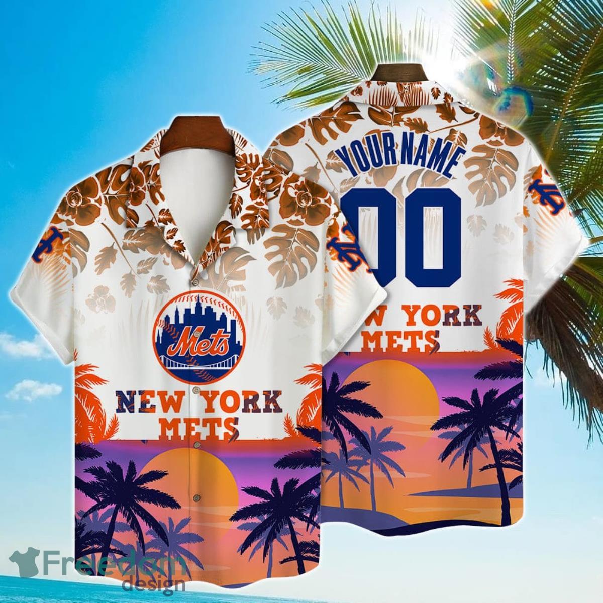 New York Mets Major League Baseball Print Hawaiian Shirt 2023