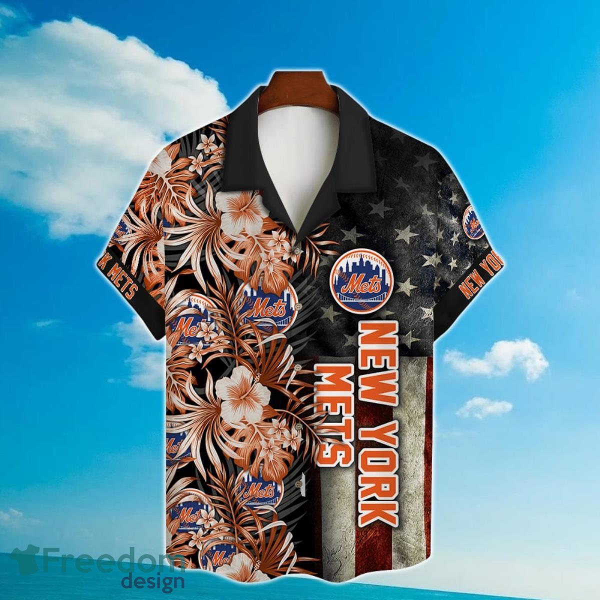 New York Mets MLB 2023 AOP Hawaiian Shirt For Men Women
