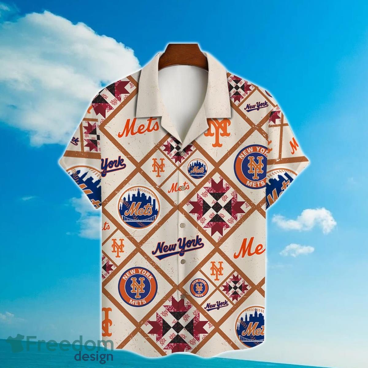 New York Mets MLB Summer 3D Hawaiian Shirt For Men Women Product Photo 2