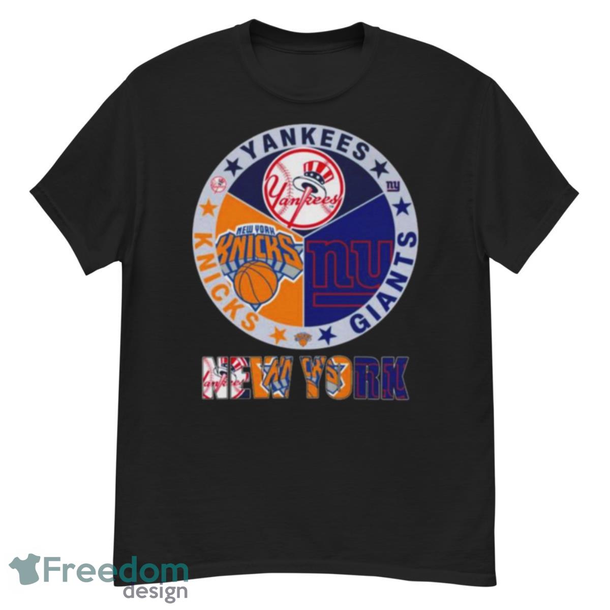 New York Sport Team NY Yankees NY Knicks and NY Giants shirt - G500 Men’s Classic T-Shirt