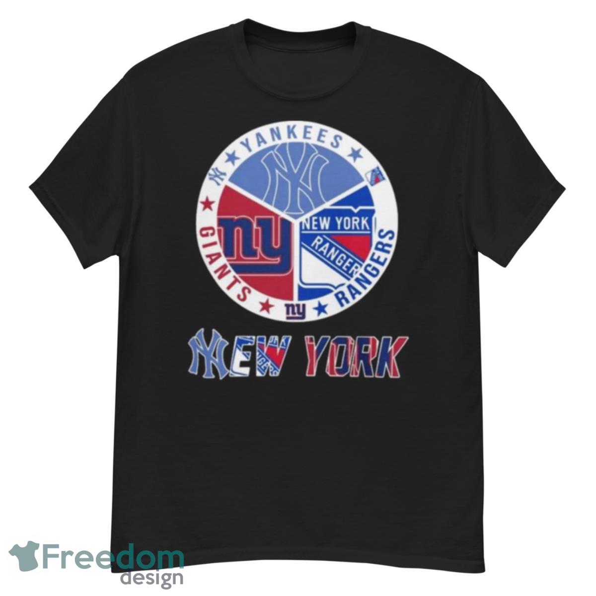 New York Team Logo New York Knicks New York Devils New York Giants New York Mets Shirt - G500 Men’s Classic T-Shirt