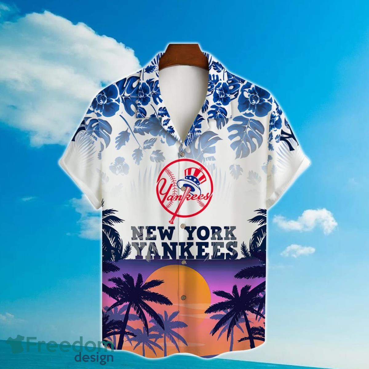 New York Yankees Major League Baseball 3D Print Hawaiian Shirt Personalized Product Photo 2