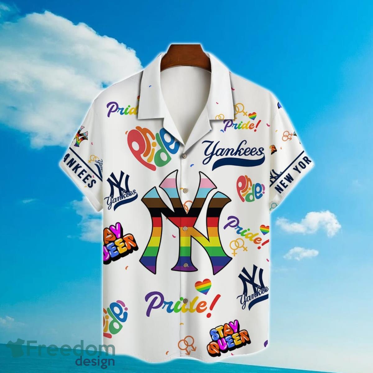 New York Yankees Hawaiian Shirt Father's Day Gift Baseball Fans